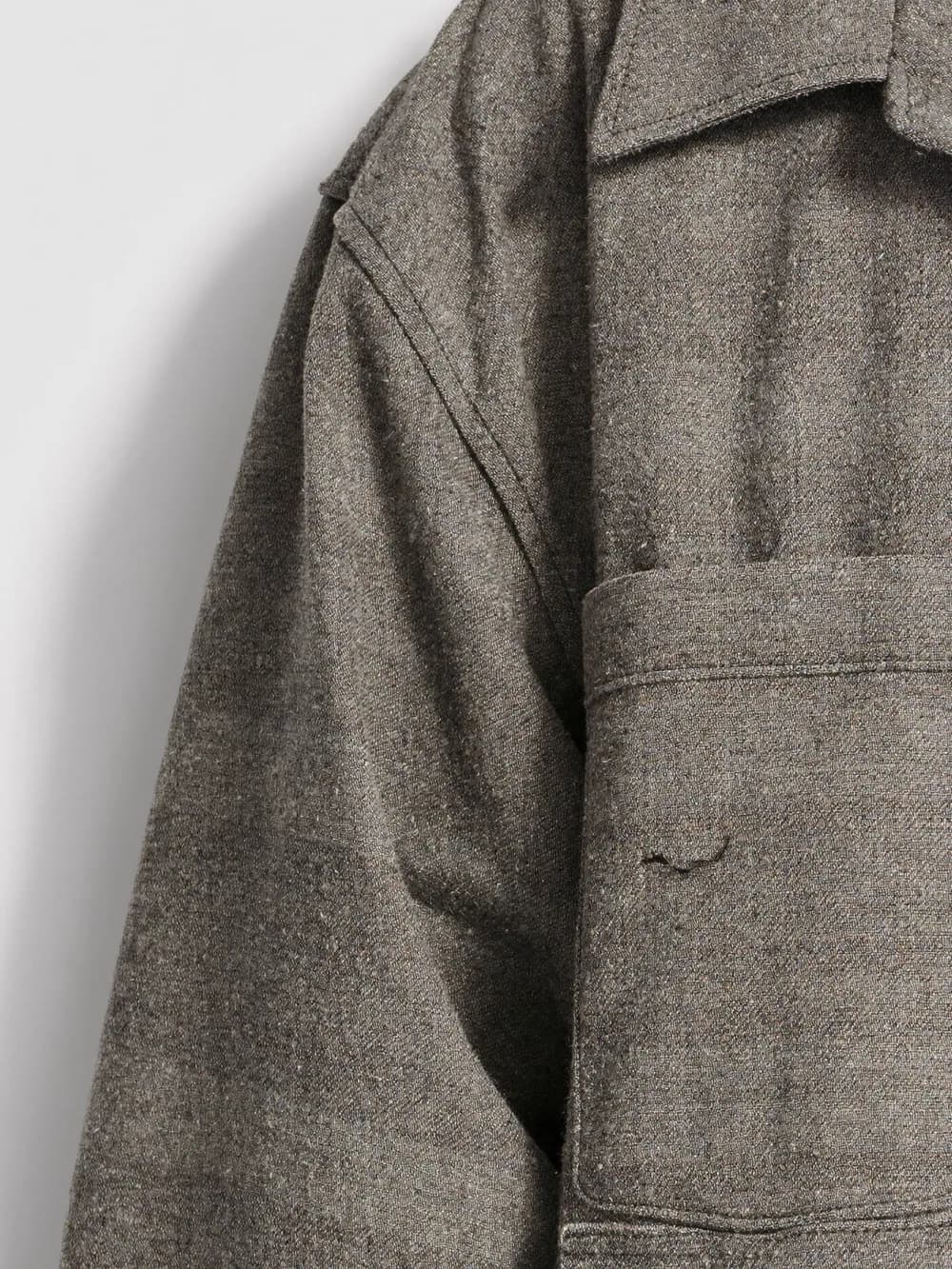 Kulrang flanel koʼylak «Ash»