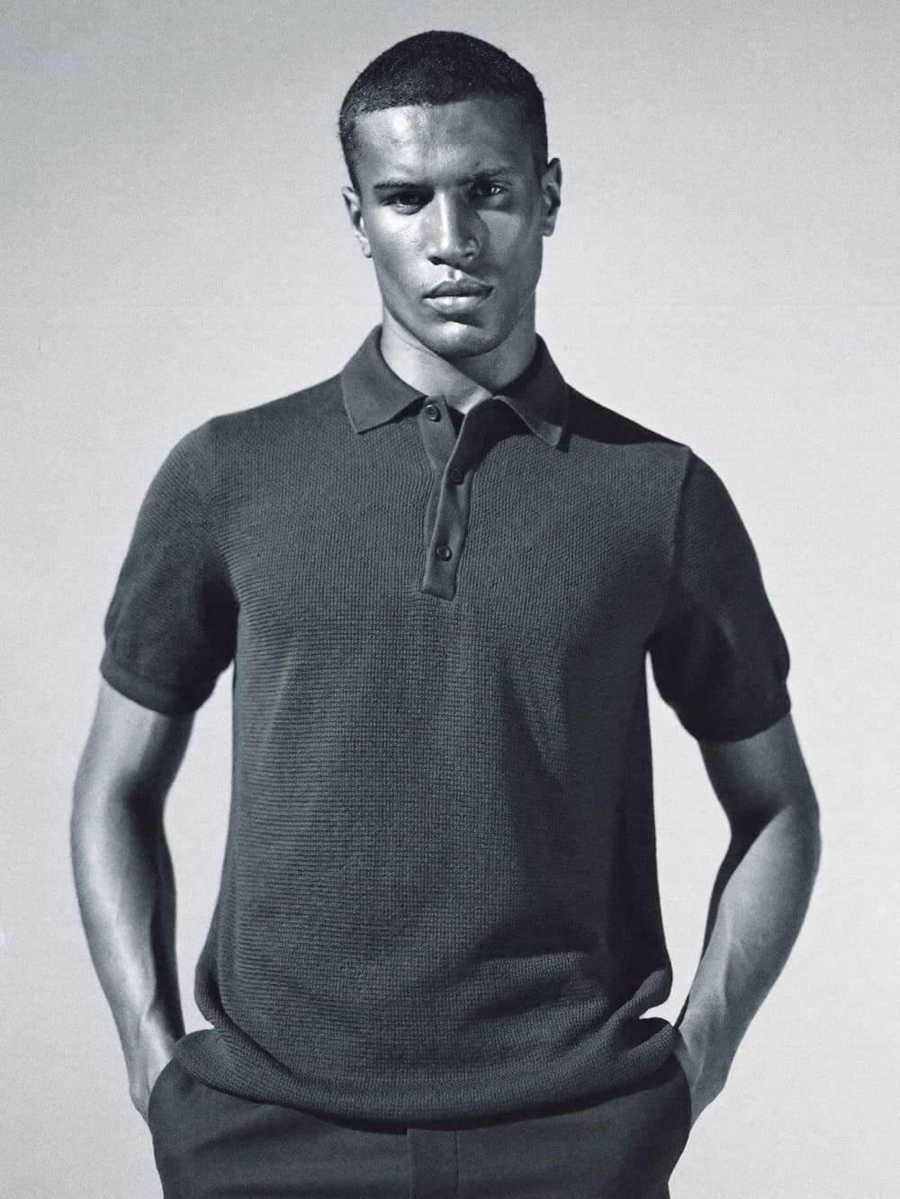 Navy polo koʼylak «Deck»